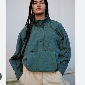 Free people movement all terrain fleece lightweight puffer